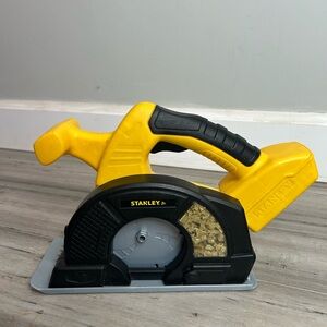 Stanley Jr. Yellow and Black Toy Saw